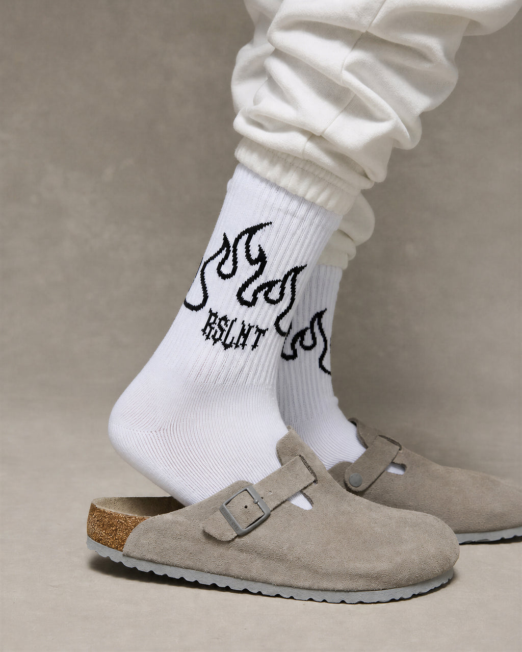 RSLNT Flames | Athletic Crew Socks